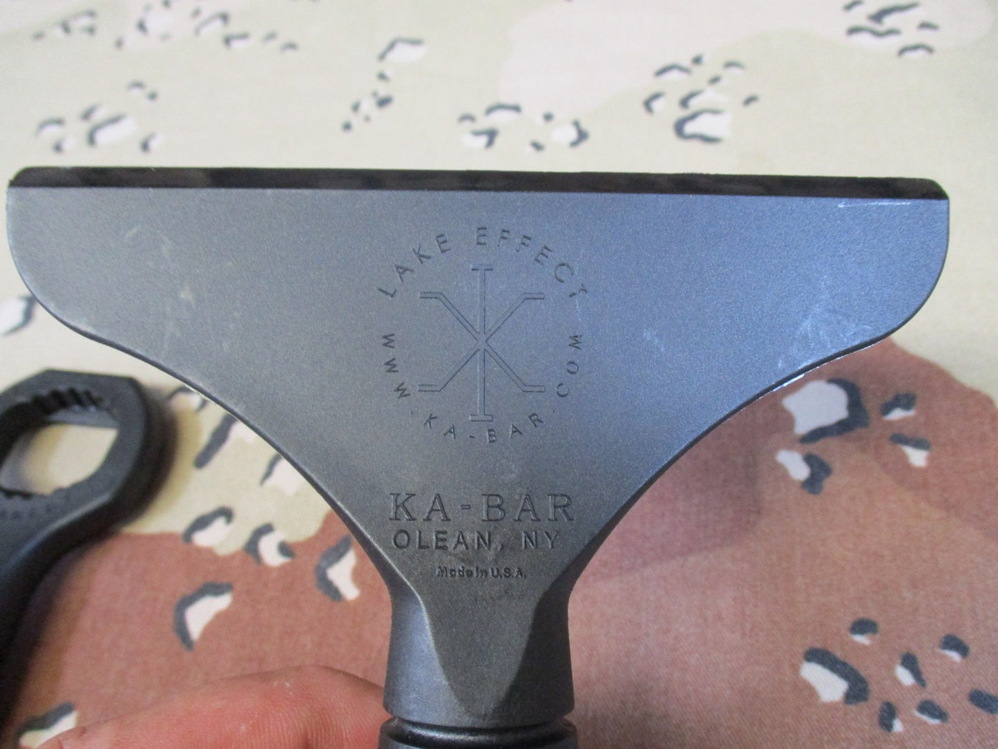 KA-BAR Lake Effect Ice Scraper & Bottle Opener Set - Made in USA - Excellent