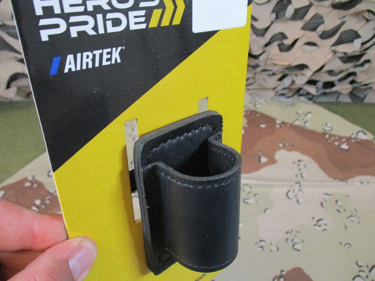 Hero's Pride Airtek Large Light Holder 1474P Duty Belt Flashlight Pouch New