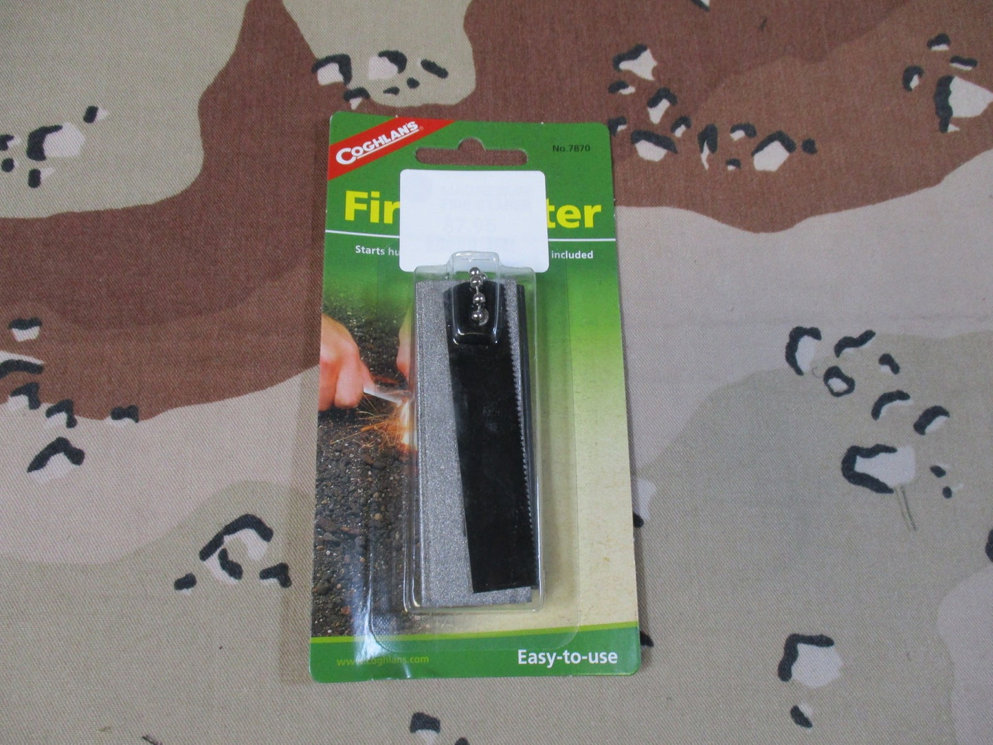 Coghlan's Magnesium Fire Starter No. 7870 Survival Camping Gear New