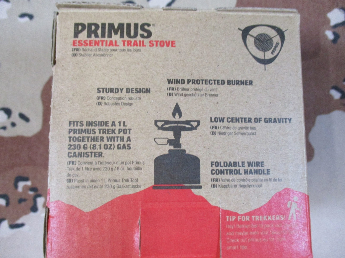 Primus Essential Trail Stove Compact Camping Backpacking Stove New Other
