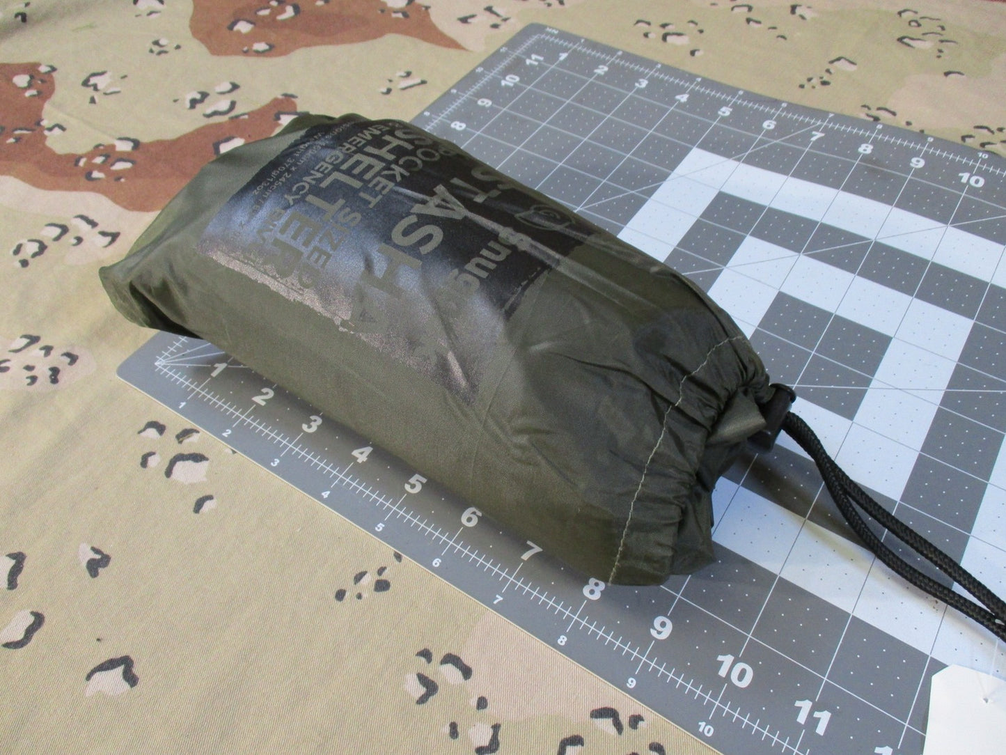 Snugpak Stasha Pocket Sized Shelter & Emergency Bivi - Olive Green