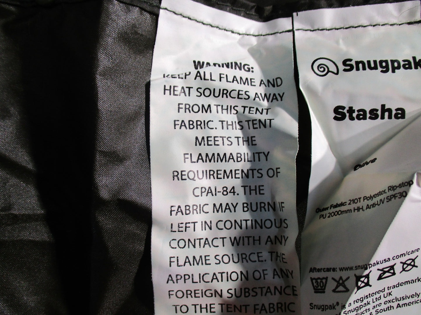 Snugpak Stasha Pocket Sized Shelter & Emergency Bivi - Olive Green