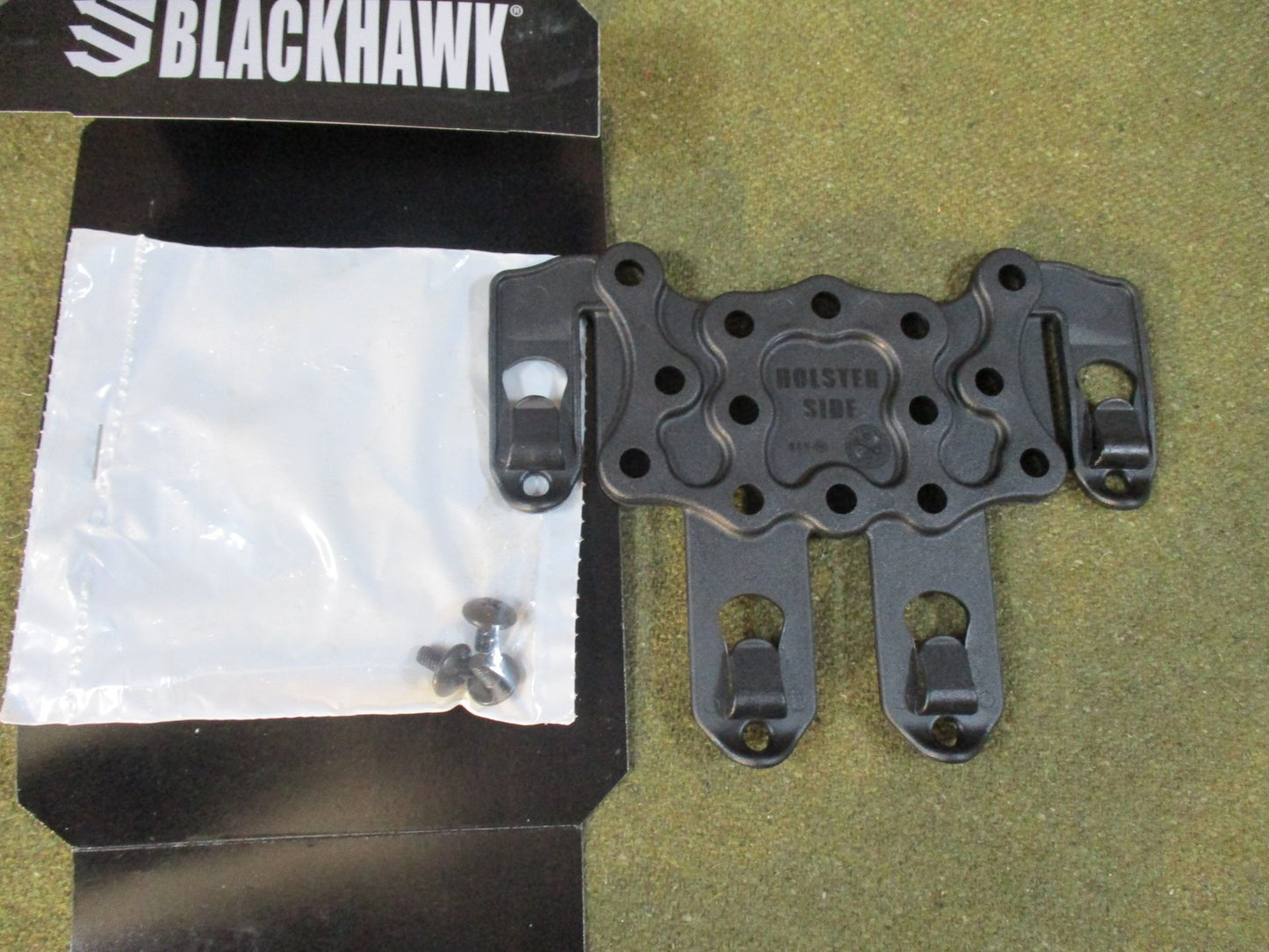 Blackhawk S.T.R.I.K.E. Platform MOLLE Adapter Ambidextrous Black 38CL63BK New