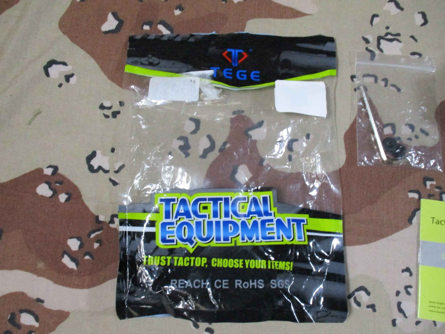 TEGE Polymer Tactical Holster with Mounting Hardware & Instructions glock 43