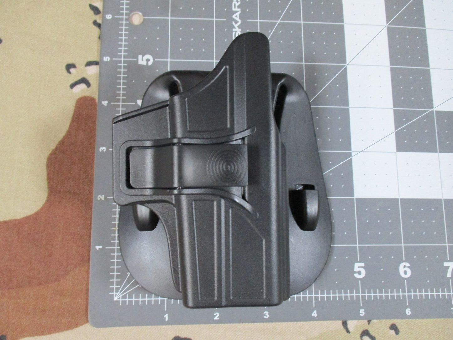 TEGE Polymer Tactical Holster with Mounting Hardware & Instructions glock 43