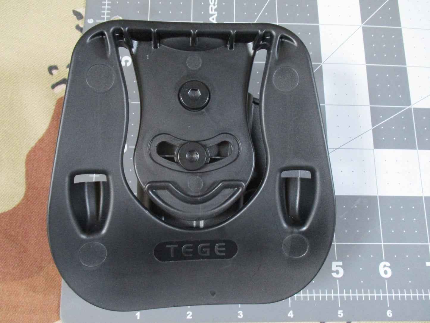 TEGE Polymer Tactical Holster with Mounting Hardware & Instructions glock 43