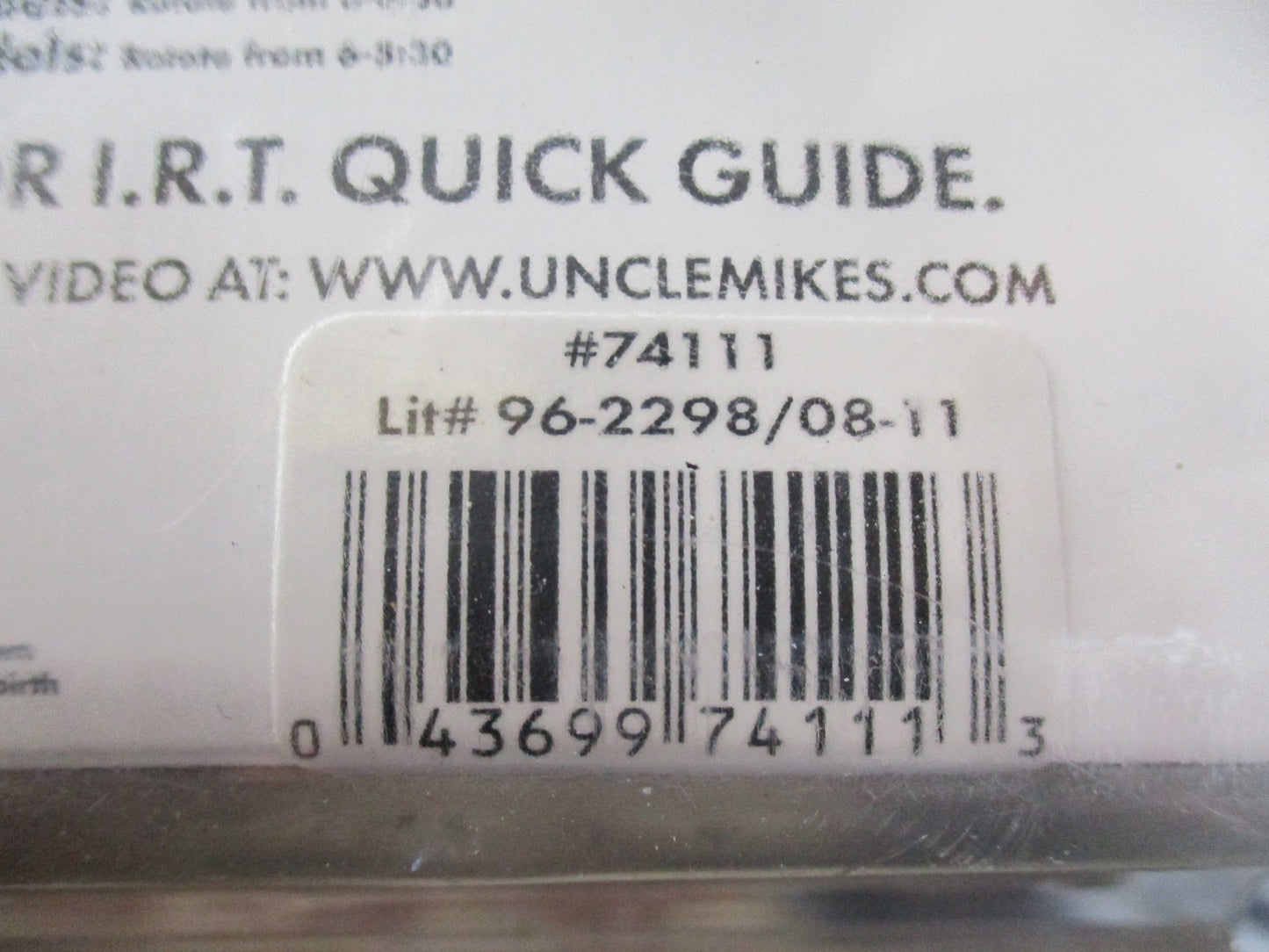 Uncle Mike's Reflex Holster 74111 Fits 4-4.5" 1911 Right Hand New Open Box