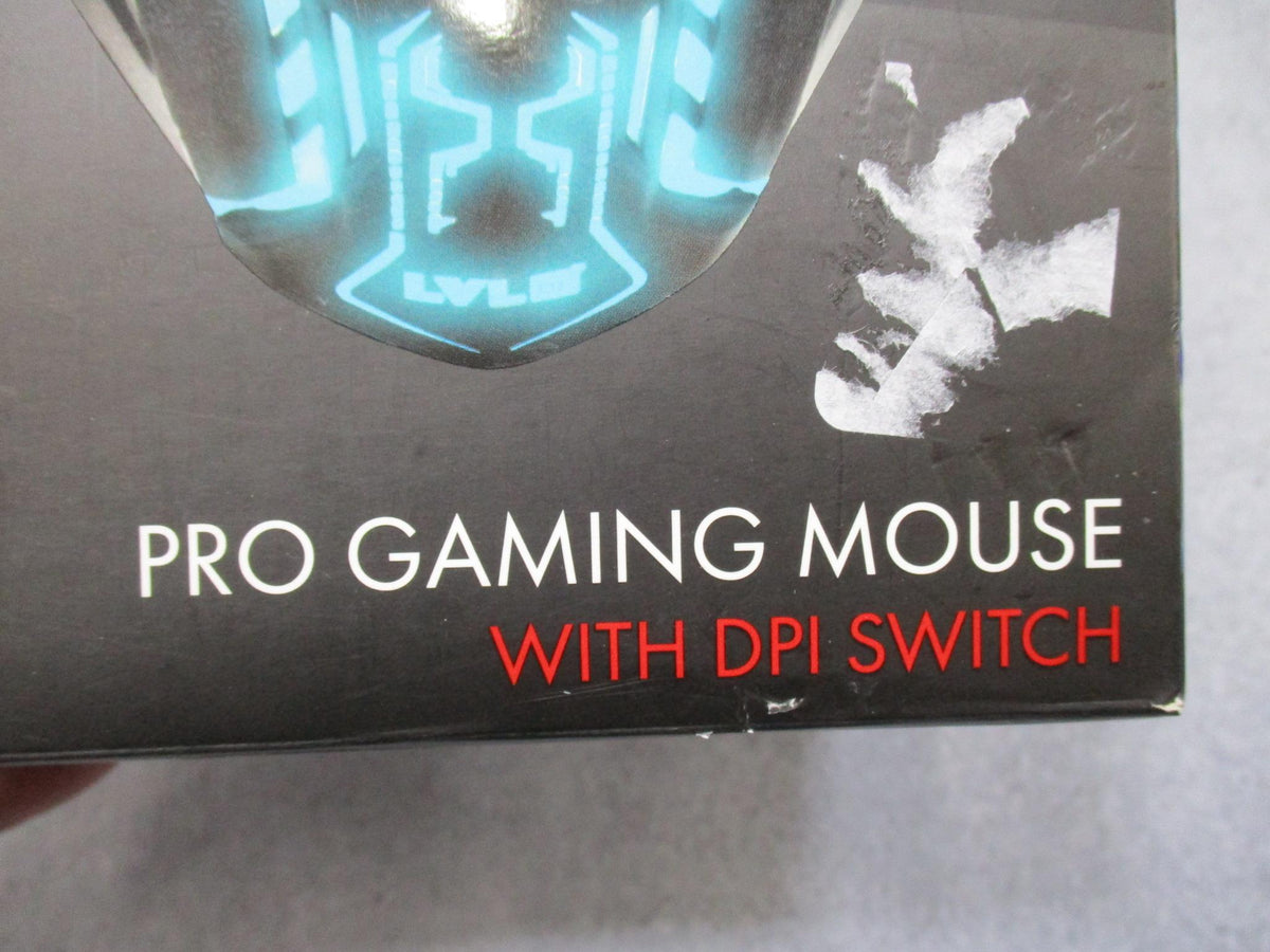 LVLUP LU736 Pro Gaming Mouse RGB Backlight Adjustable DPI Ergonomic USB