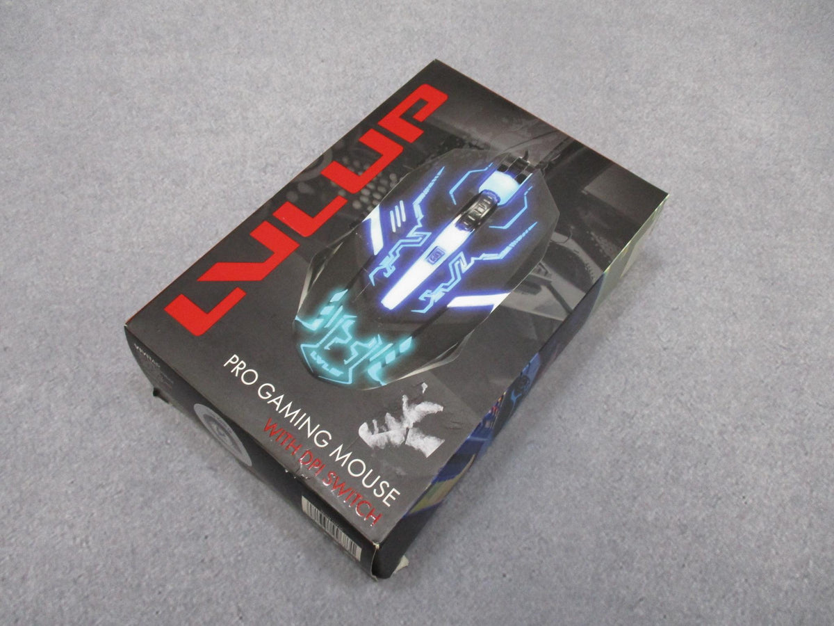LVLUP LU736 Pro Gaming Mouse RGB Backlight Adjustable DPI Ergonomic USB