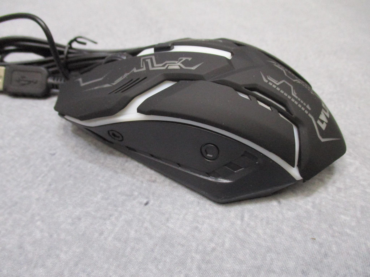 LVLUP LU736 Pro Gaming Mouse RGB Backlight Adjustable DPI Ergonomic USB