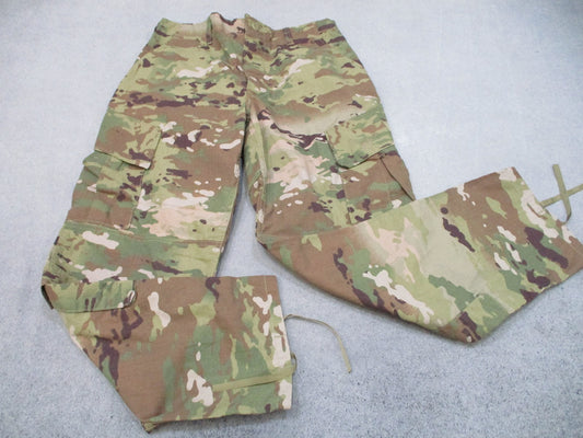 US Military Issue Unisex Army OCP Camo Combat Pants Medium X Short USGI Scorpion