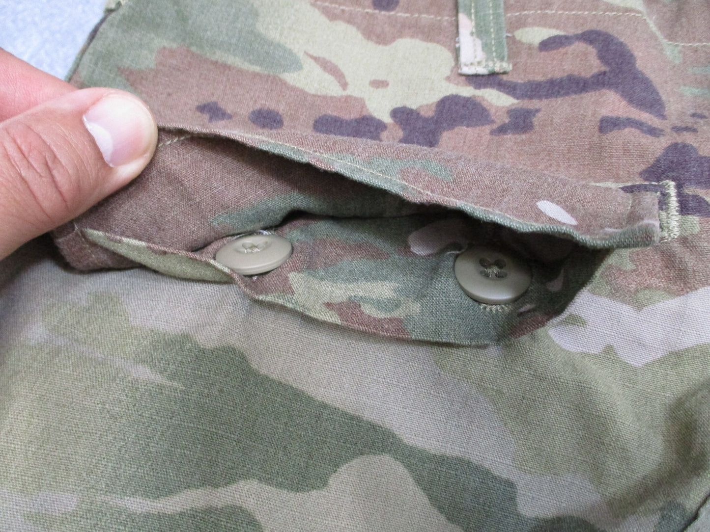 US Military Issue Unisex Army OCP Camo Combat Pants Medium X Short USGI Scorpion