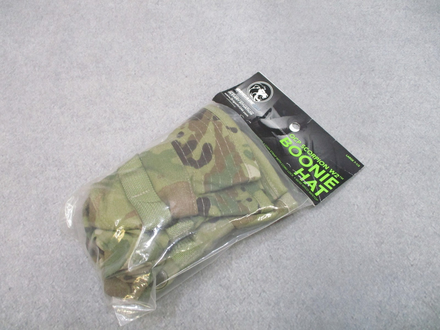 BrigadeQM OCP Scorpion W2 Boonie Hat Large 7 1/2 Military Camo Floppy Bucket Cap