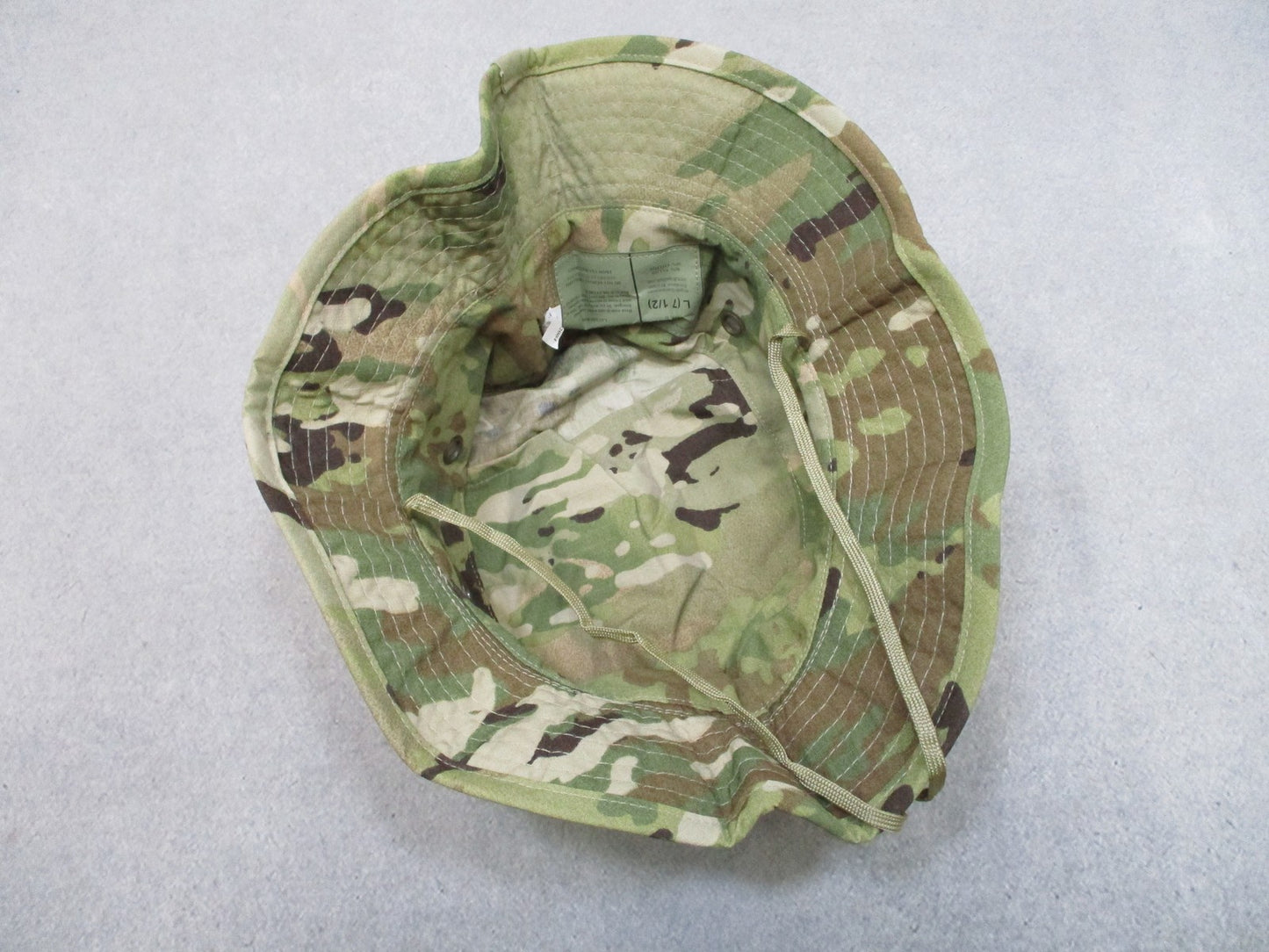 BrigadeQM OCP Scorpion W2 Boonie Hat Large 7 1/2 Military Camo Floppy Bucket Cap