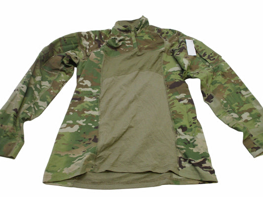 New Army OCP Scorpion W2 Combat Shirt XL Flame Resistant 1/4 Zip Hot Weather