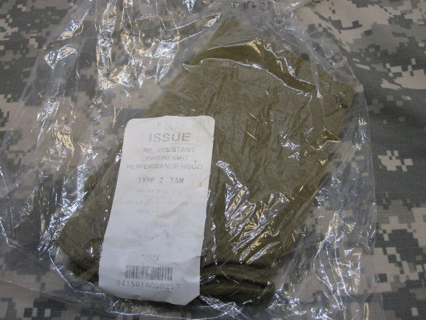 ARMY OCP ELITE ISSUE US MILITARY BALACLAVA FLASH-HOOD FIRE RESISTANT SKI MASK