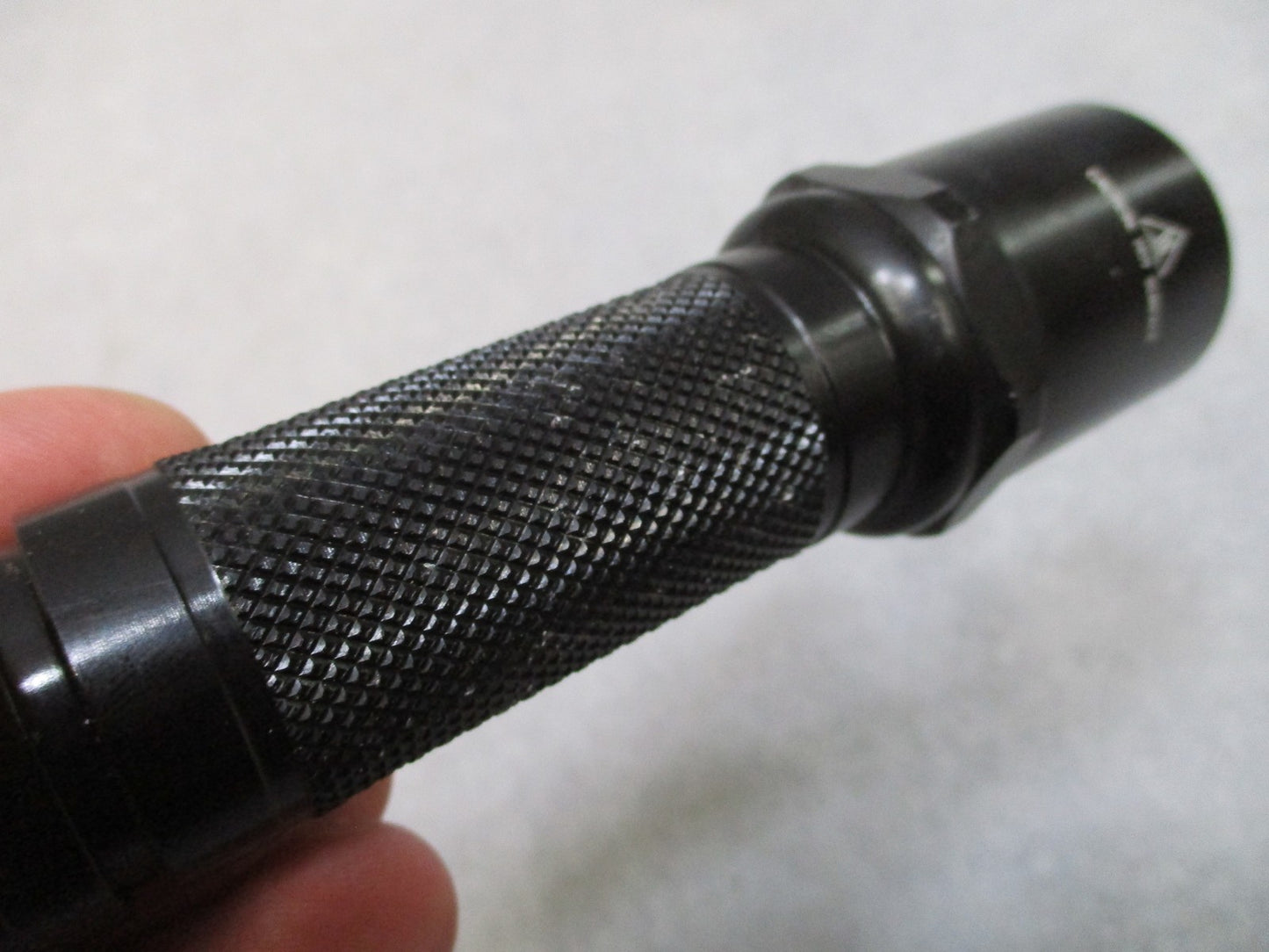 SureFire 6P LED Flashlight Black Aluminum Tactical Tailcap Switch Used