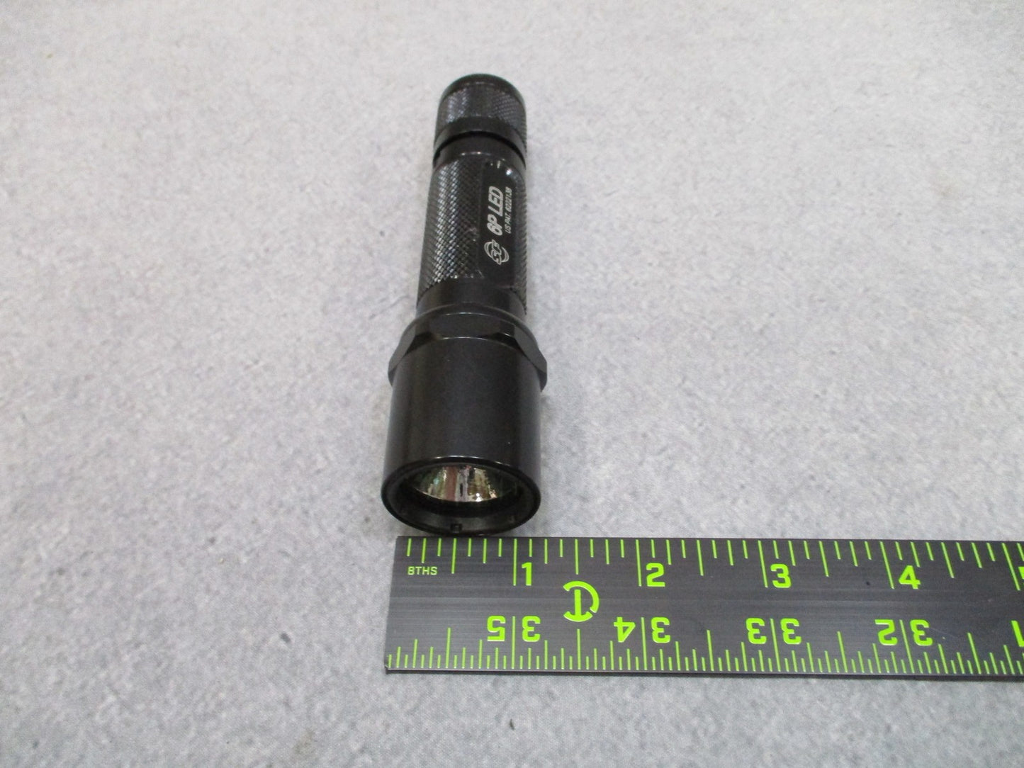 SureFire 6P LED Flashlight Black Aluminum Tactical Tailcap Switch Used