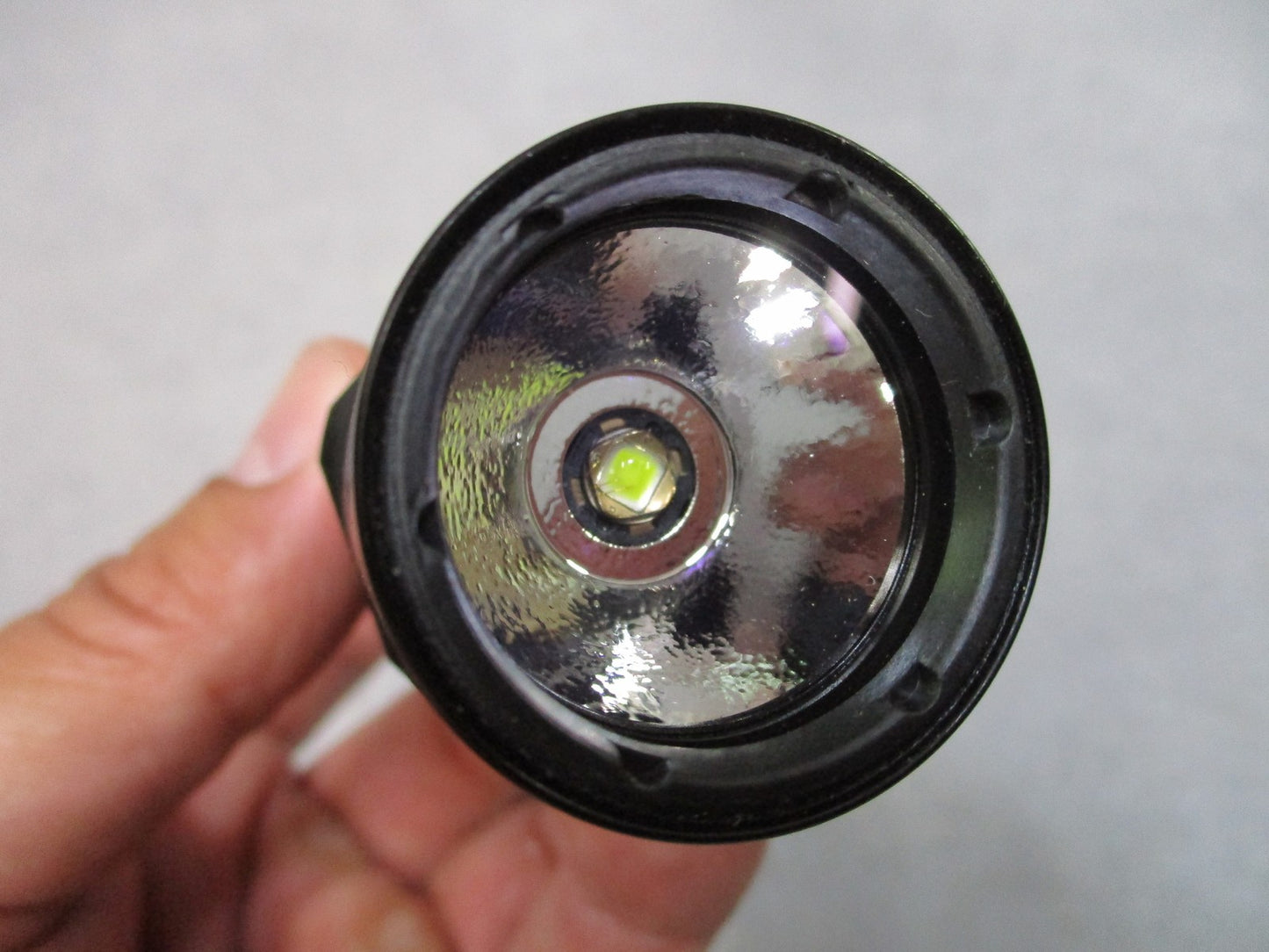 SureFire 6P LED Flashlight Black Aluminum Tactical Tailcap Switch Used