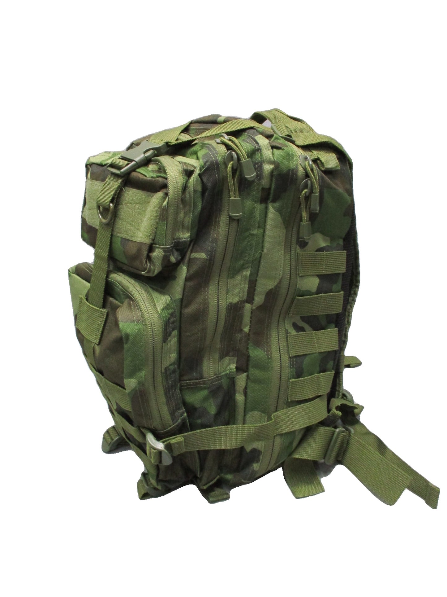 VISM by NcStar Tactical Assault Pack MOLLE Backpack Woodland Camo New with Tags