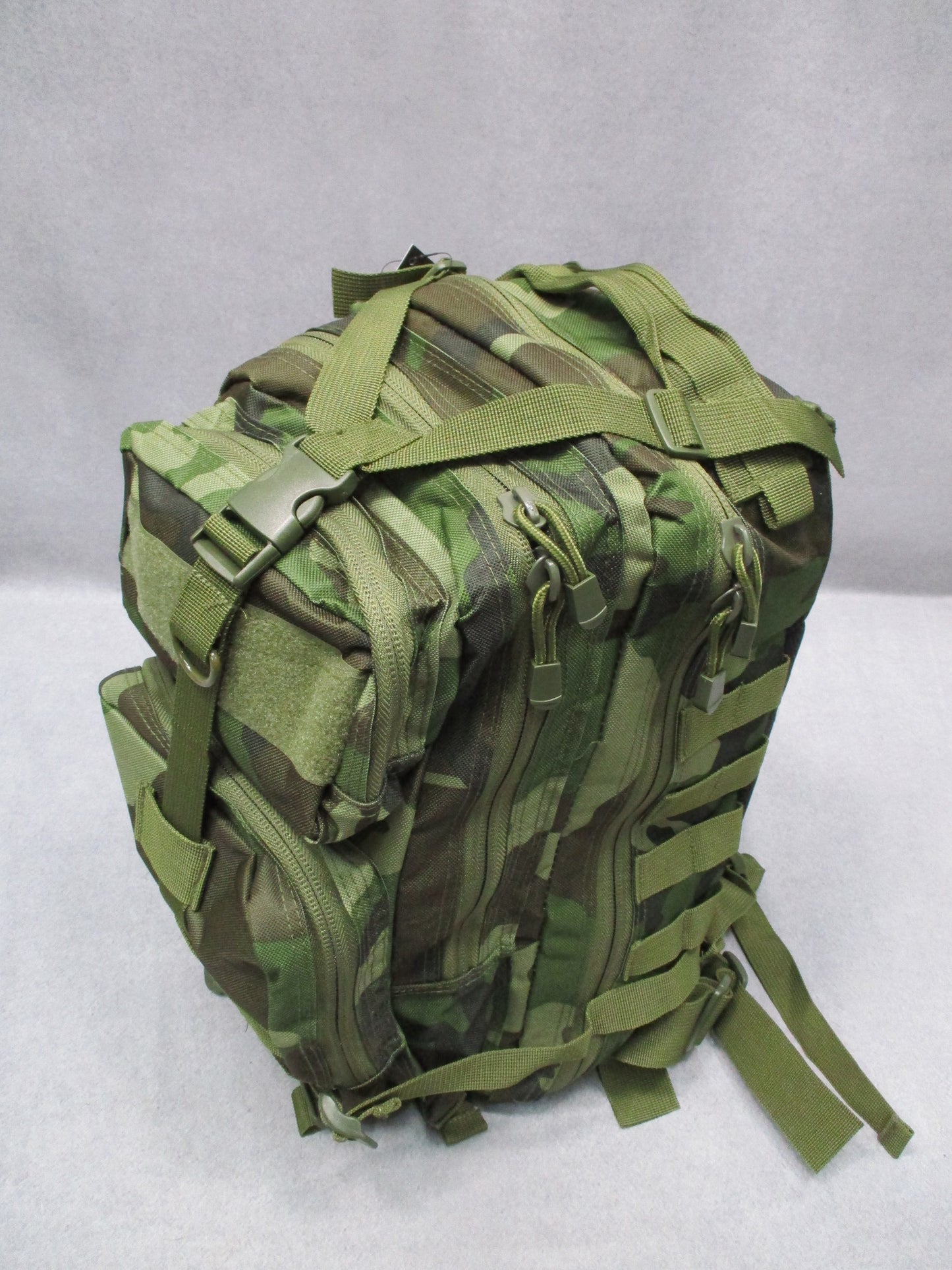 VISM by NcStar Tactical Assault Pack MOLLE Backpack Woodland Camo New with Tags