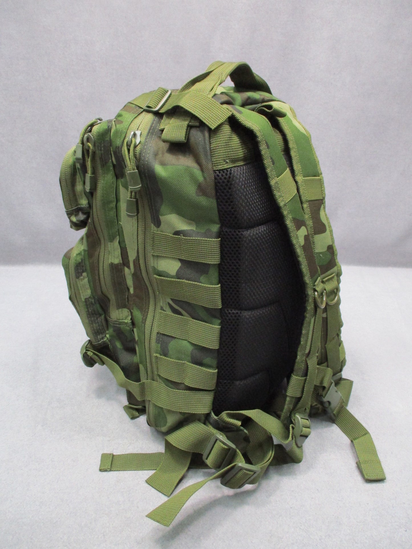 VISM by NcStar Tactical Assault Pack MOLLE Backpack Woodland Camo New with Tags