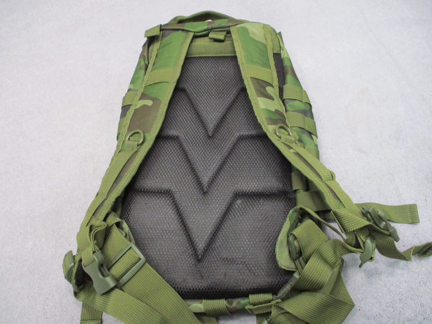 VISM by NcStar Tactical Assault Pack MOLLE Backpack Woodland Camo New with Tags