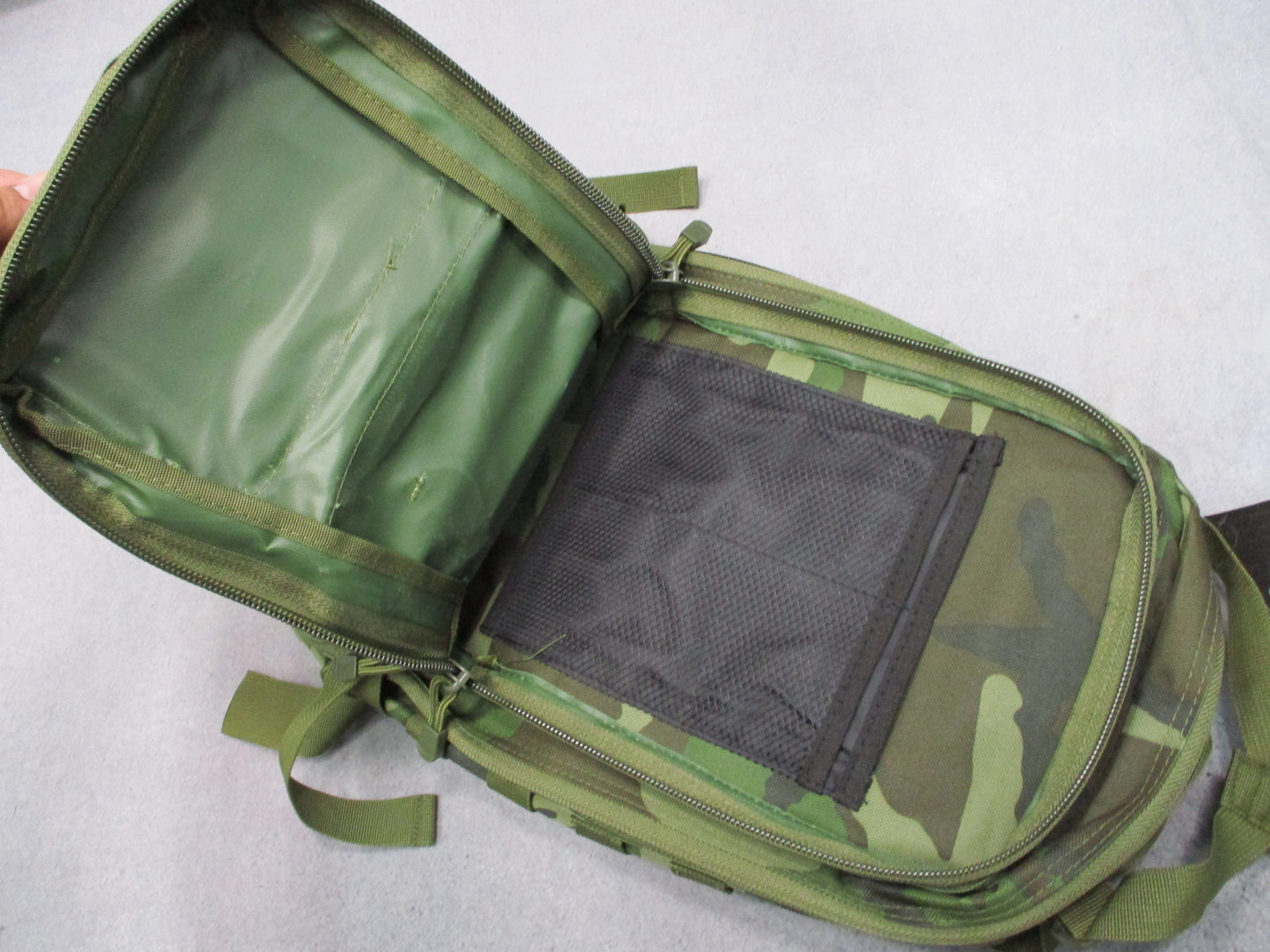 VISM by NcStar Tactical Assault Pack MOLLE Backpack Woodland Camo New with Tags
