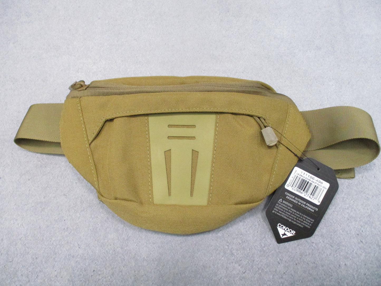 New Condor Draw Down Waist Pack Gen II Coyote Brown Tactical Fanny Pack Dangler