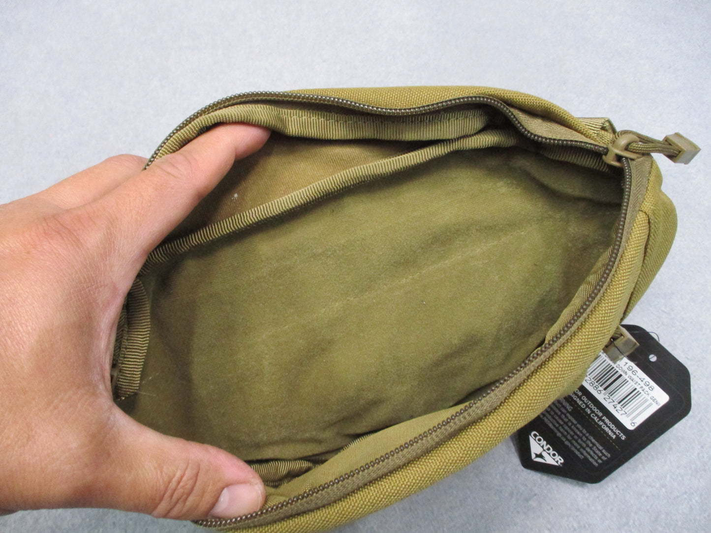 New Condor Draw Down Waist Pack Gen II Coyote Brown Tactical Fanny Pack Dangler