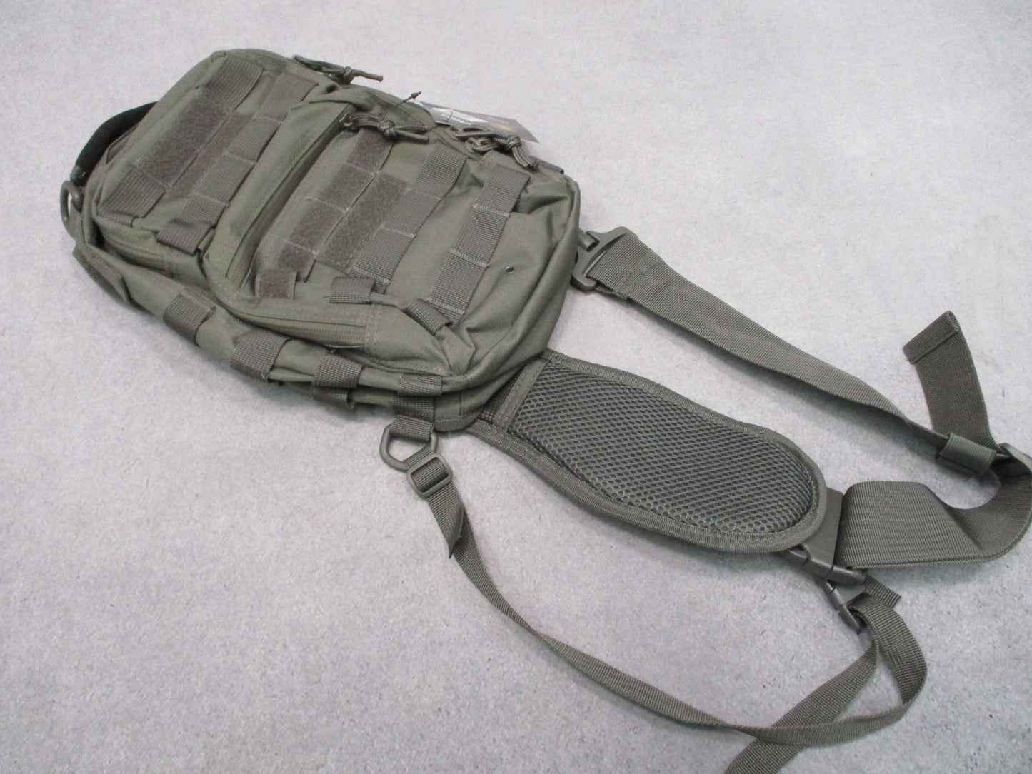 VISM by NcStar Tactical Sling Pack MOLLE Bag Olive Drab CVSUB3025U New With Tags