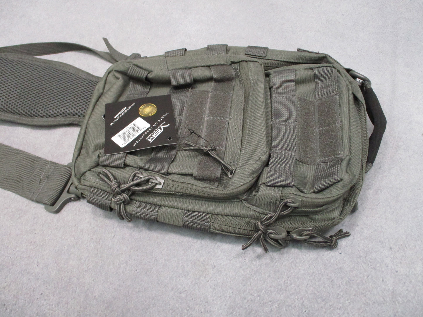VISM by NcStar Tactical Sling Pack MOLLE Bag Olive Drab CVSUB3025U New With Tags