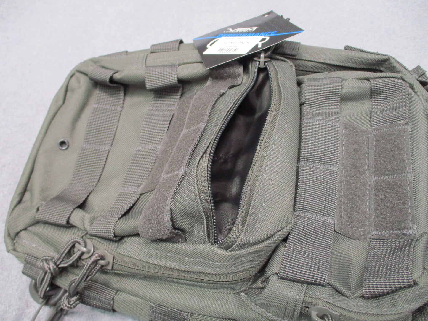 VISM by NcStar Tactical Sling Pack MOLLE Bag Olive Drab CVSUB3025U New With Tags
