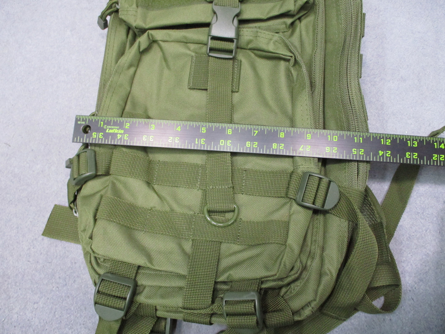 VISM Tactical MOLLE Hydration Pack Backpack Olive Drab CBSG2949 New
