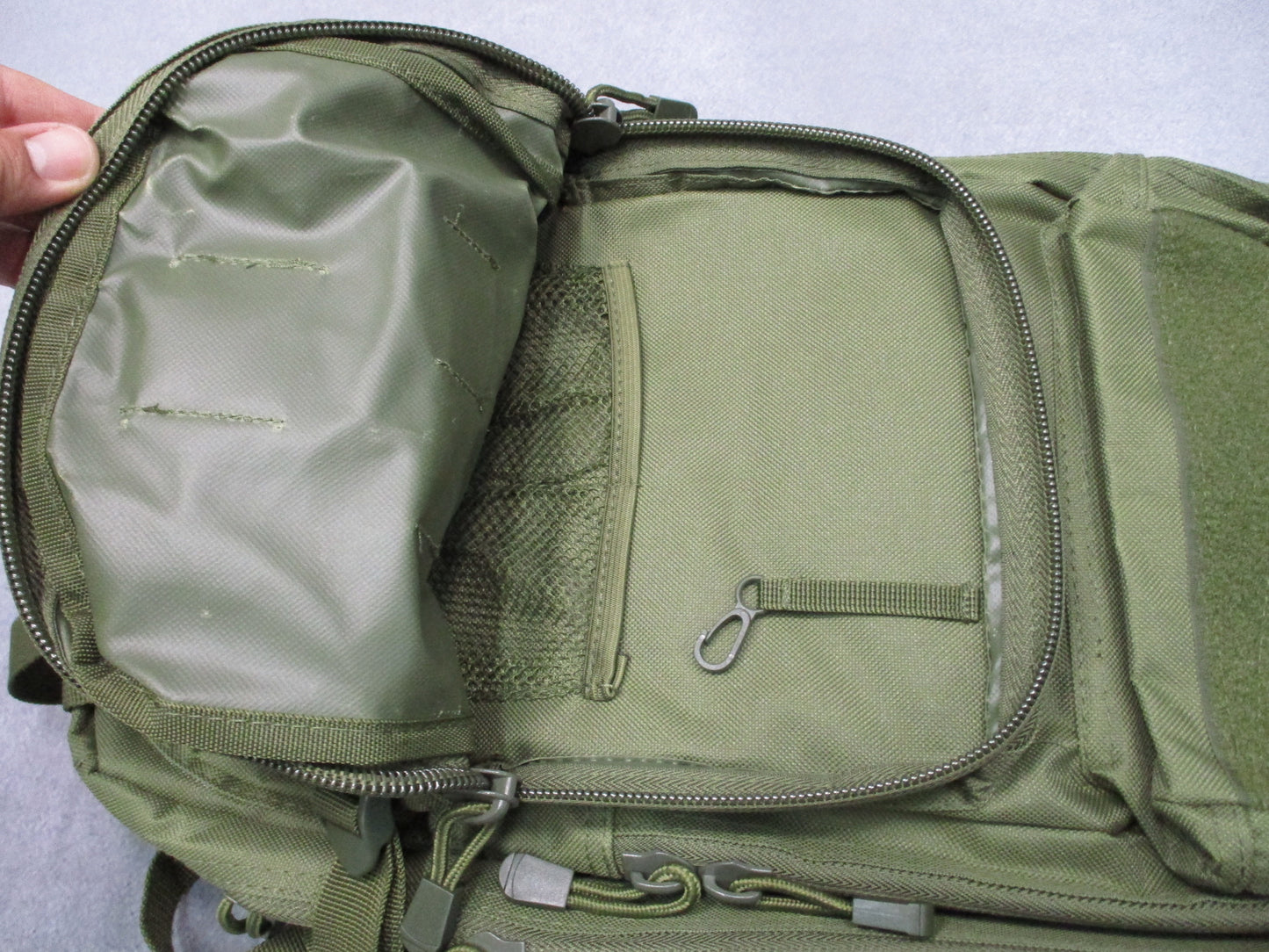 VISM Tactical MOLLE Hydration Pack Backpack Olive Drab CBSG2949 New