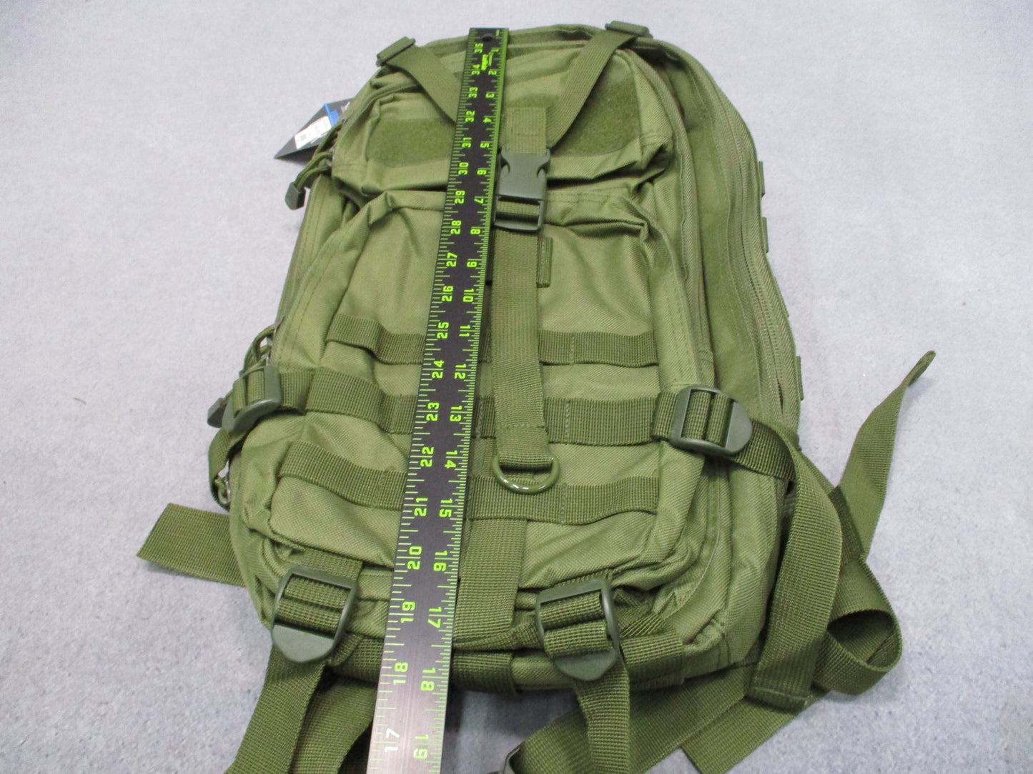 VISM Tactical MOLLE Hydration Pack Backpack Olive Drab CBSG2949 New