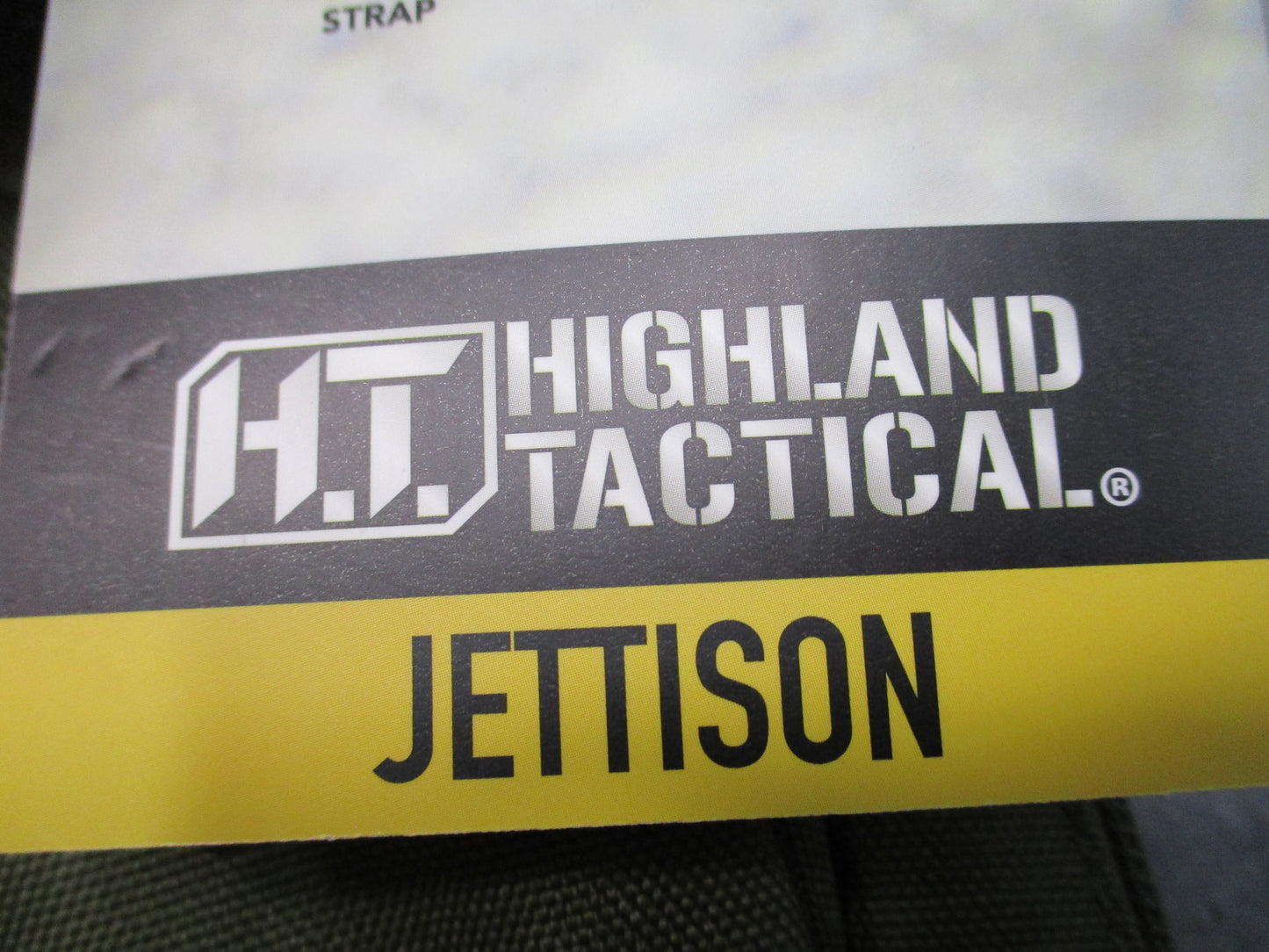 Highland Tactical Jettison Sling Bag Dark Green MOLLE Webbing New With Tags