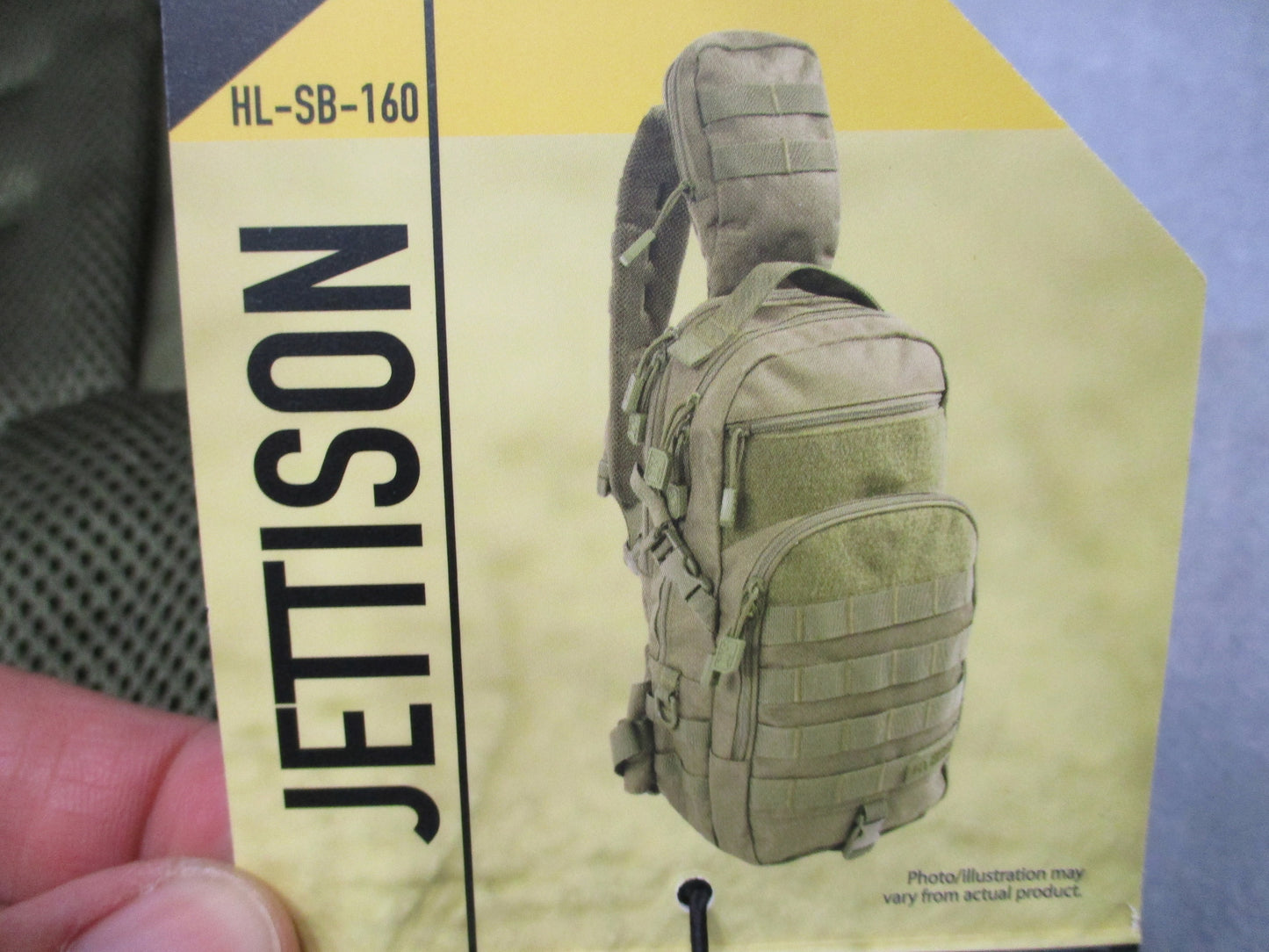 Highland Tactical Jettison Sling Bag Dark Green MOLLE Webbing New With Tags