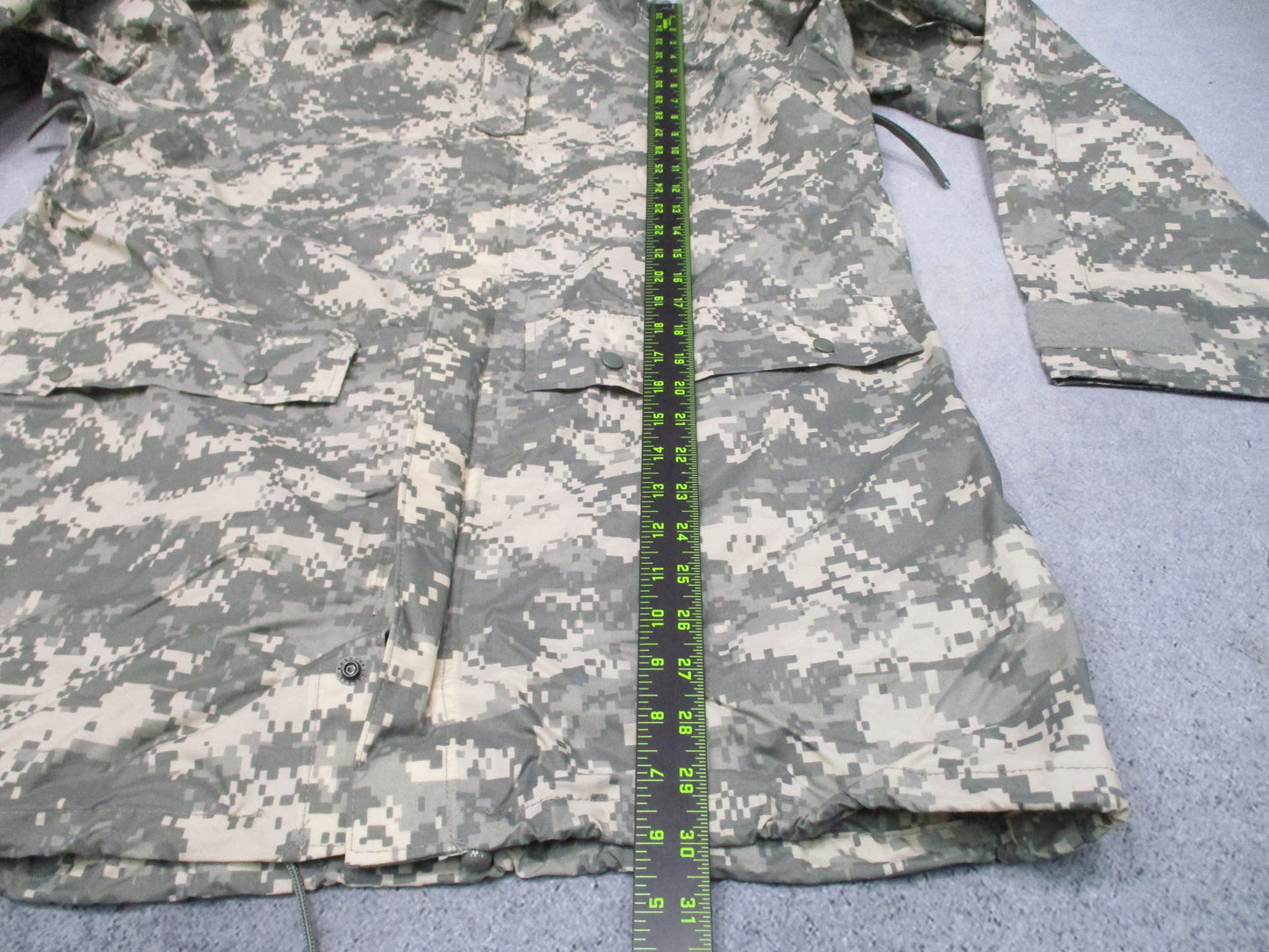 US Military Improved Rainsuit Parka UCP Digital Camo Jacket X-Small ORC Industri