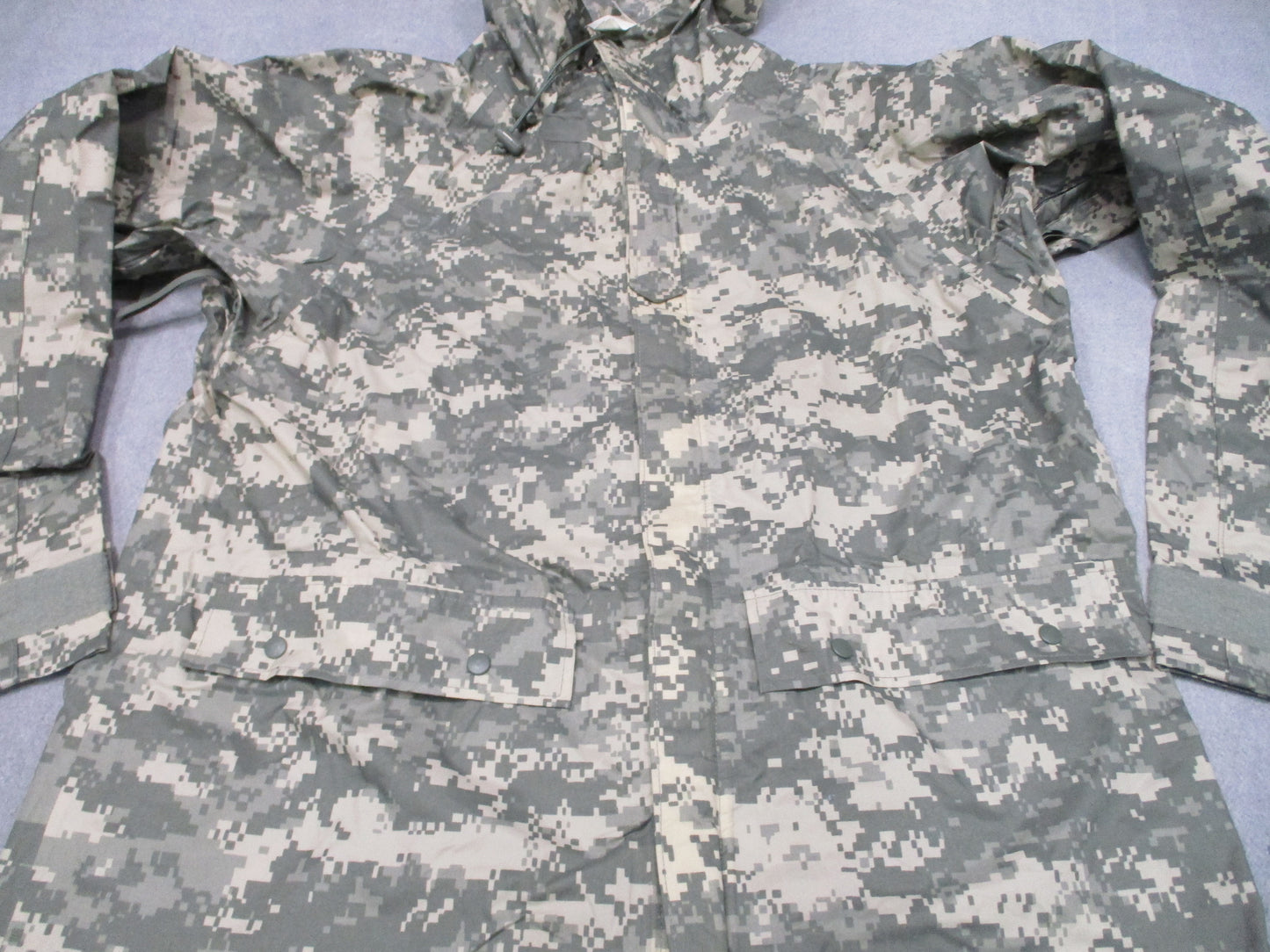 US Military Improved Rainsuit Parka UCP Digital Camo Jacket X-Small ORC Industri