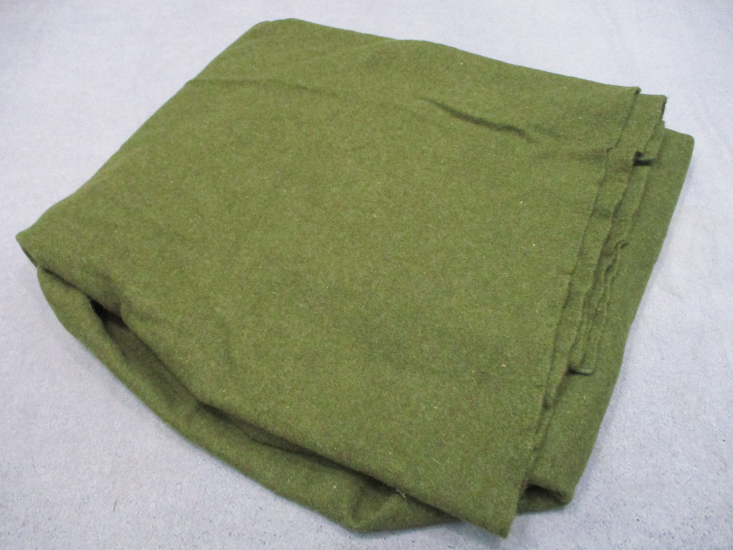 Genuine US Military Surplus Wool Blanket OG-118 66x84 Olive Drab Camping Bedding