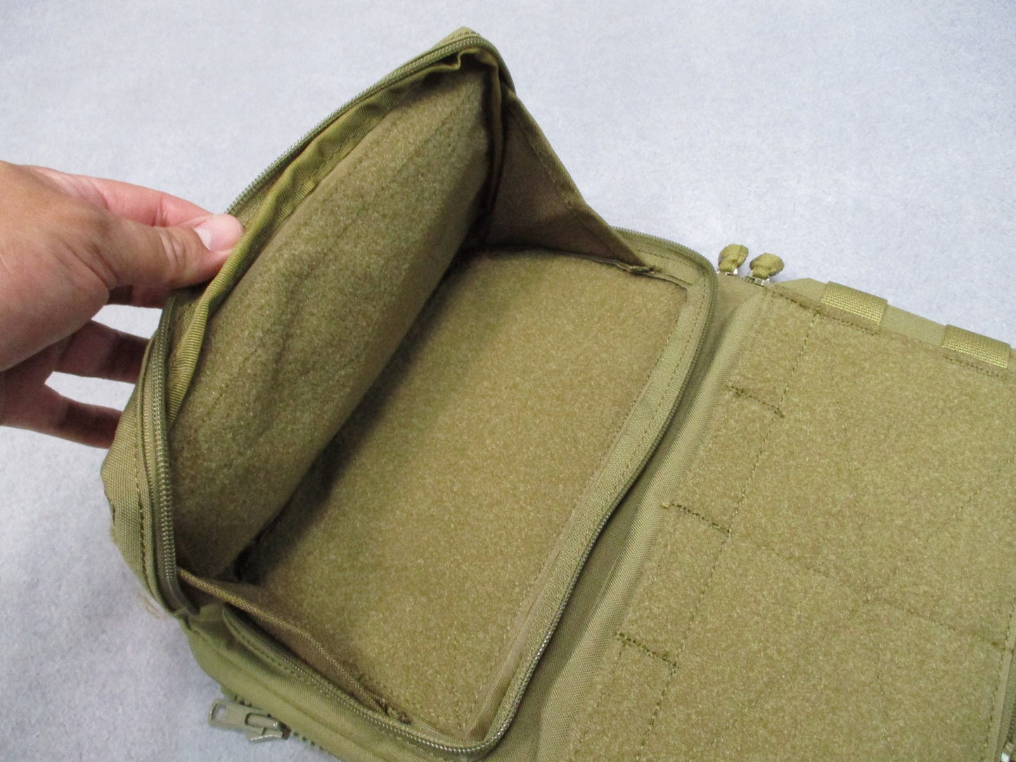 HRT Tactical Gear Hydromax Zip-On Panel - Coyote Brown - New