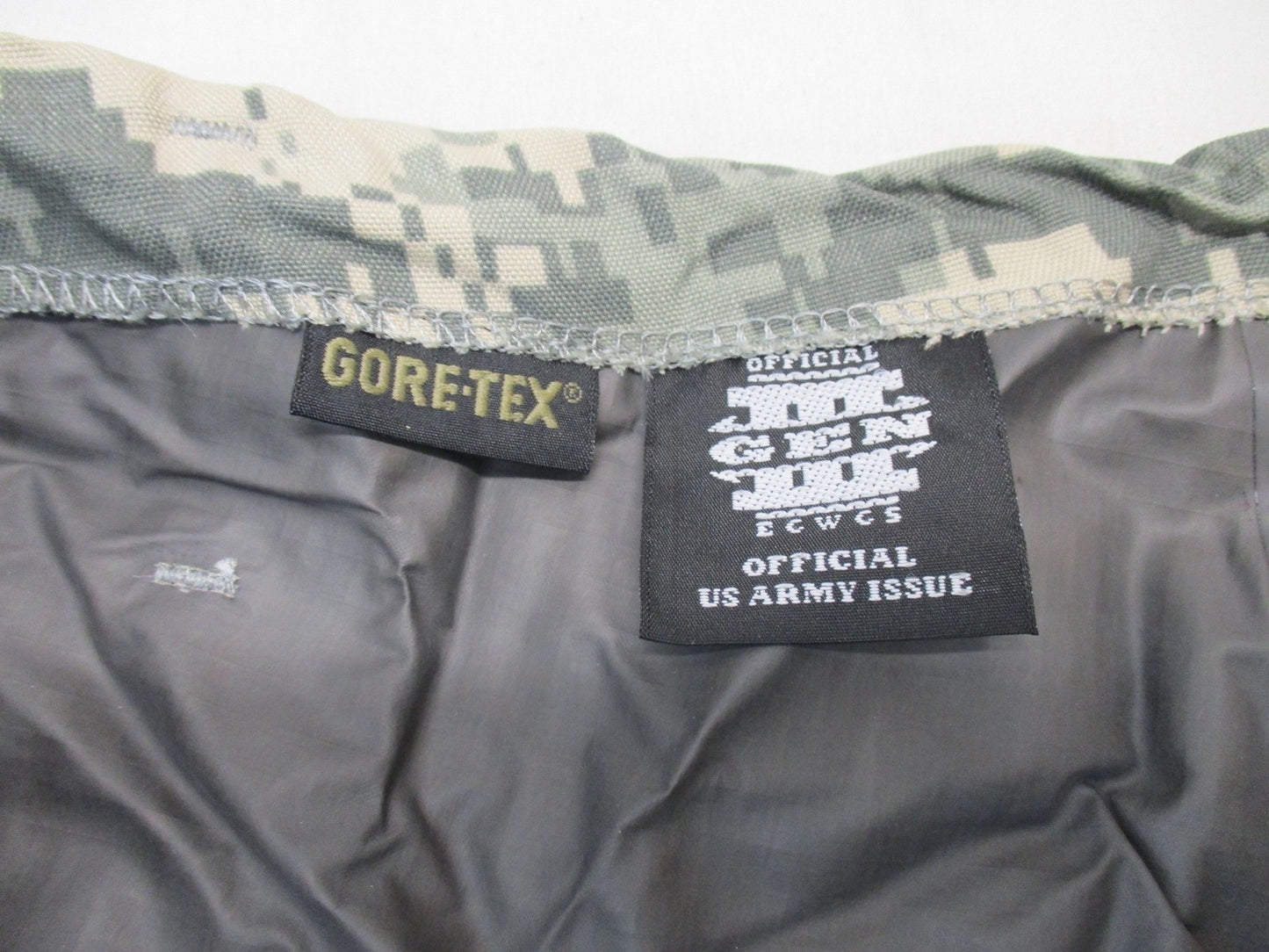 USGI ECWCS Gen III Level 6 UCP Gore-Tex Trousers ACU Digital Medium Long NWT