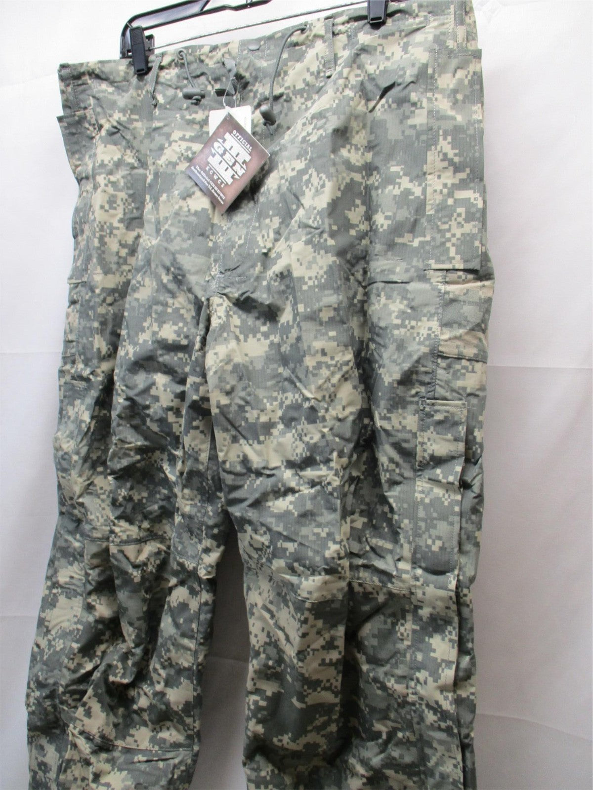 USGI ECWCS Gen III Level 6 UCP Gore-Tex Trousers ACU Digital Medium Long NWT