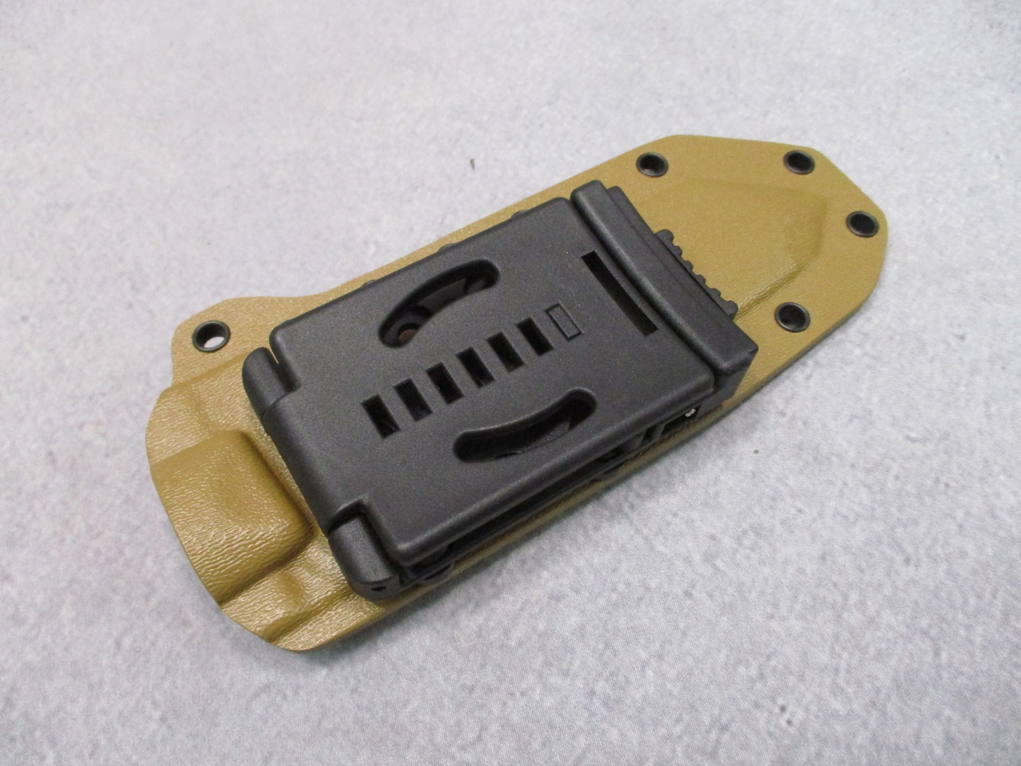 Halfbreed Blades MIK-02 Tactical Fixed Blade Knife D2 Steel Tan G10 New