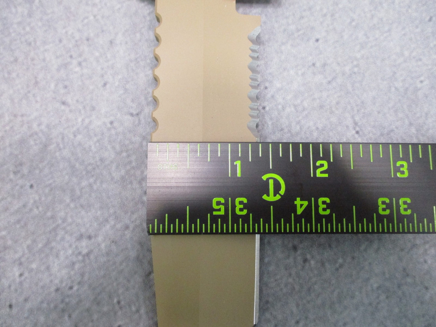 Halfbreed Blades MIK-02 Tactical Fixed Blade Knife D2 Steel Tan G10 New