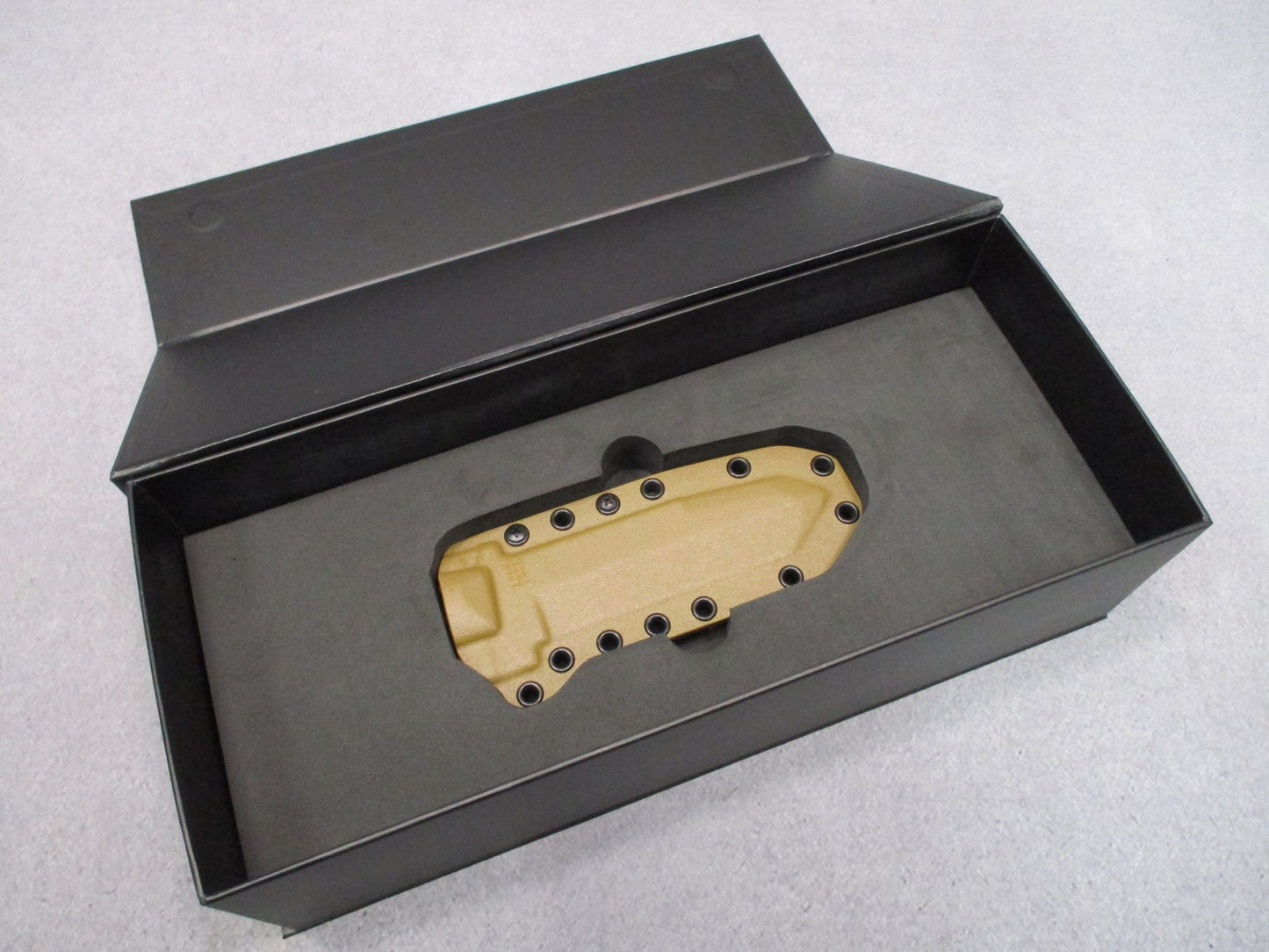 Halfbreed Blades MIK-02 Tactical Fixed Blade Knife D2 Steel Tan G10 New
