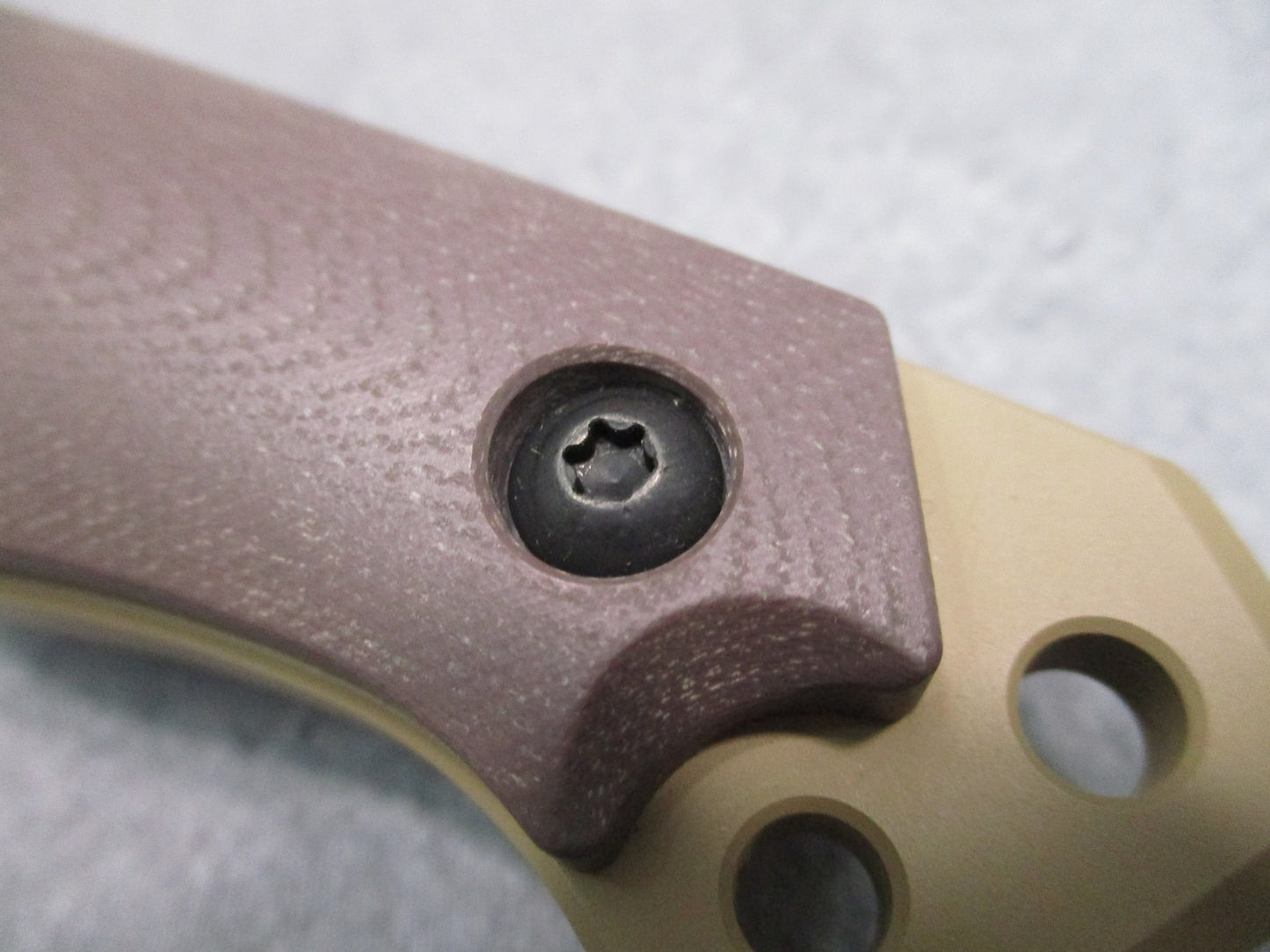 Halfbreed Blades MIK-02 Tactical Fixed Blade Knife D2 Steel Tan G10 New