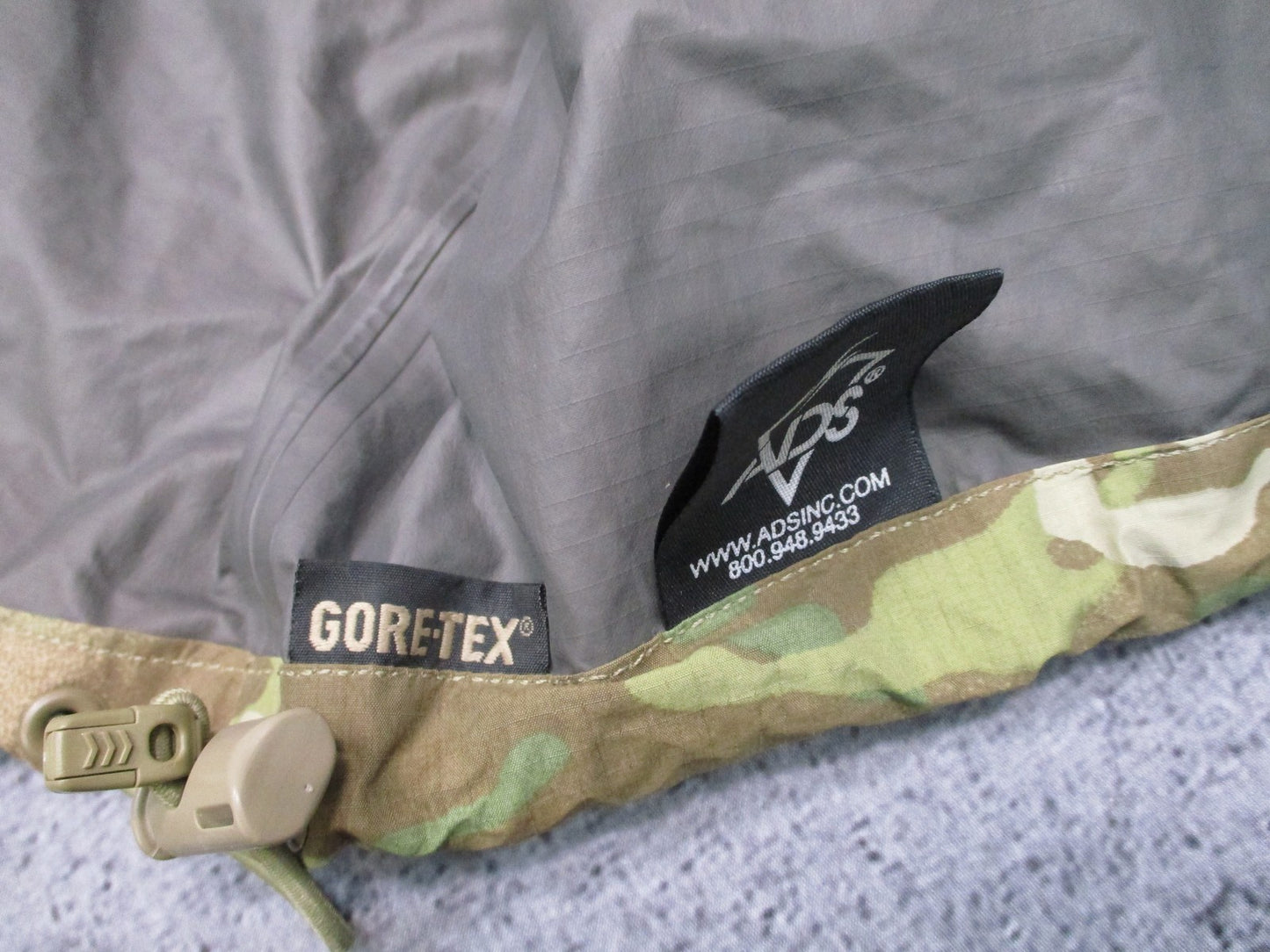 ARMY OCP MULTICAM LEVEL 6 COLD/ WET WEATHER JACKET LARGE/REGULAR GEN III TOP