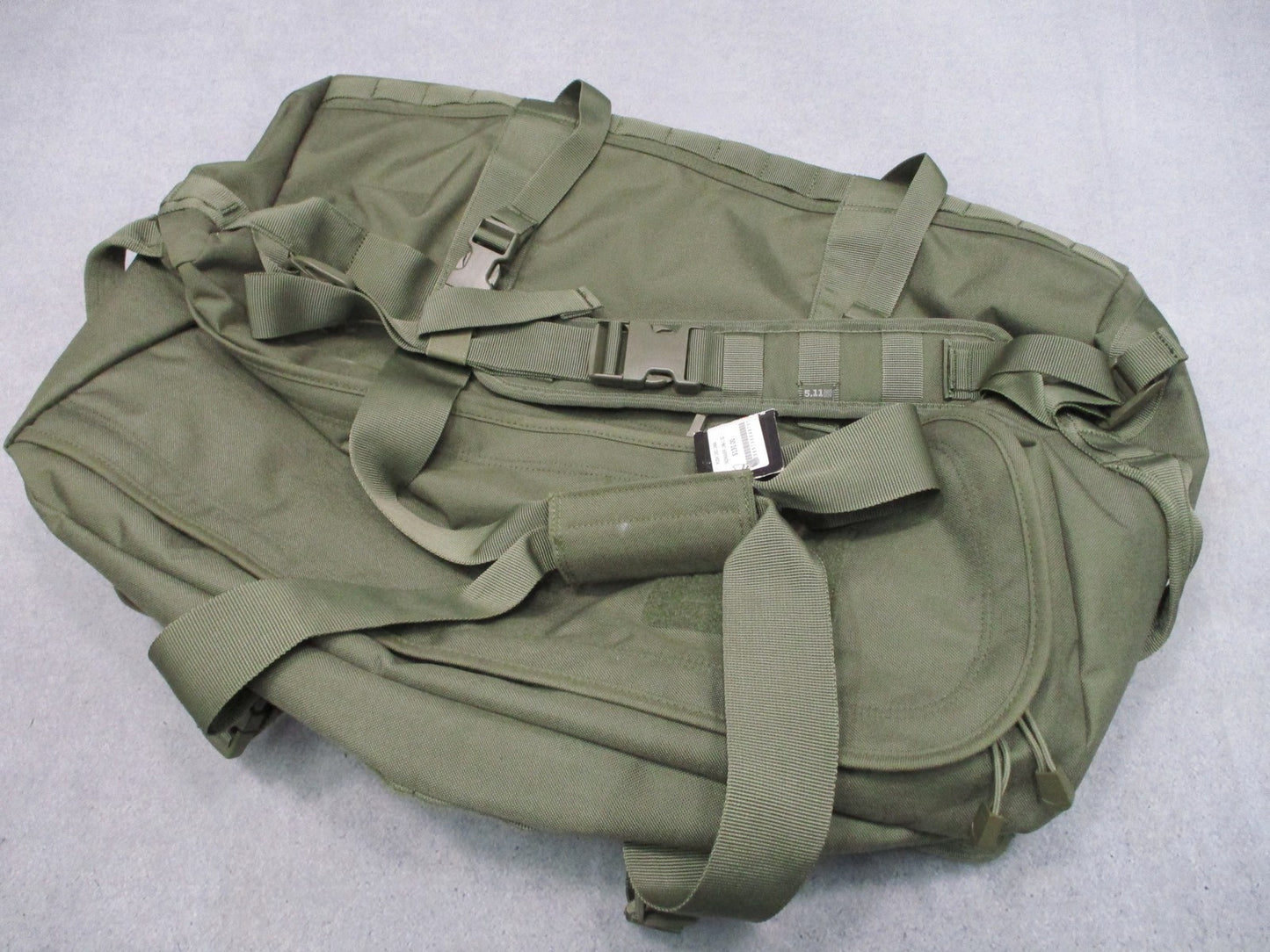 New 5.11 Tactical RUSH LBD Lima Duffel Bag Olive Drab MOLLE Gear Carry All